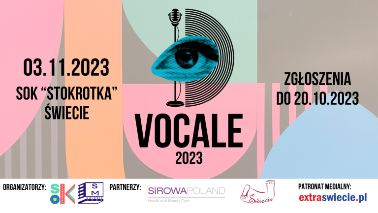 VOCALE 2023 – Zgłoś się na festiwal